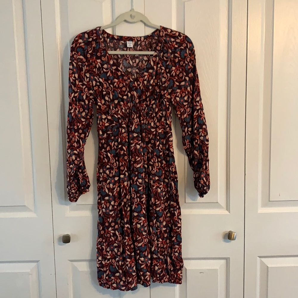 Midi maternity dress